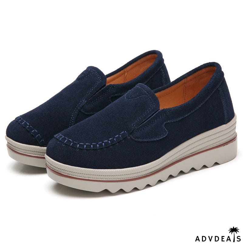 Fashion Extra Soft Lightweight Women Leather Loafers