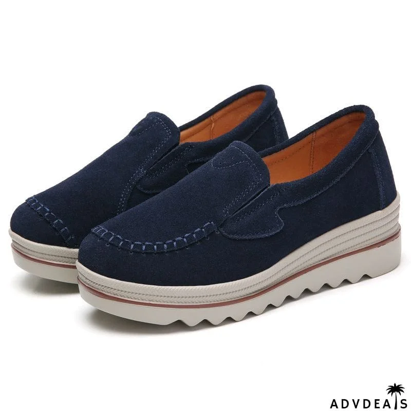 Fashion Extra Soft Lightweight Women Leather Loafers