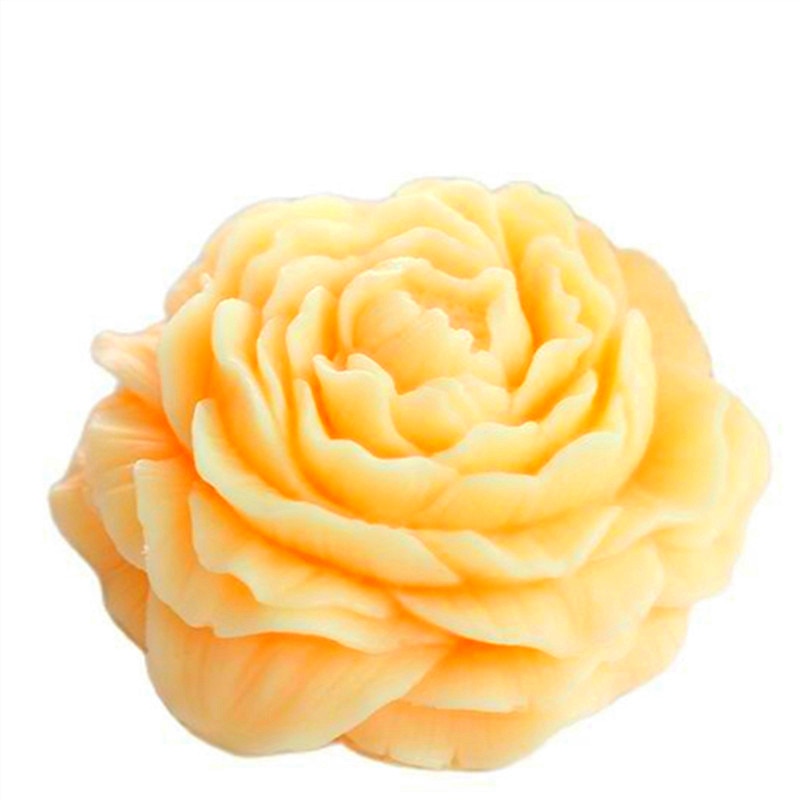 3D Silicone Flower Soap Mold, Cake Candle making molds, DIY resin Craft, Peony Soap Mould