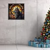 Wolf Glass Painting-Paint by Numbers Acrylic Painting 40*40CM