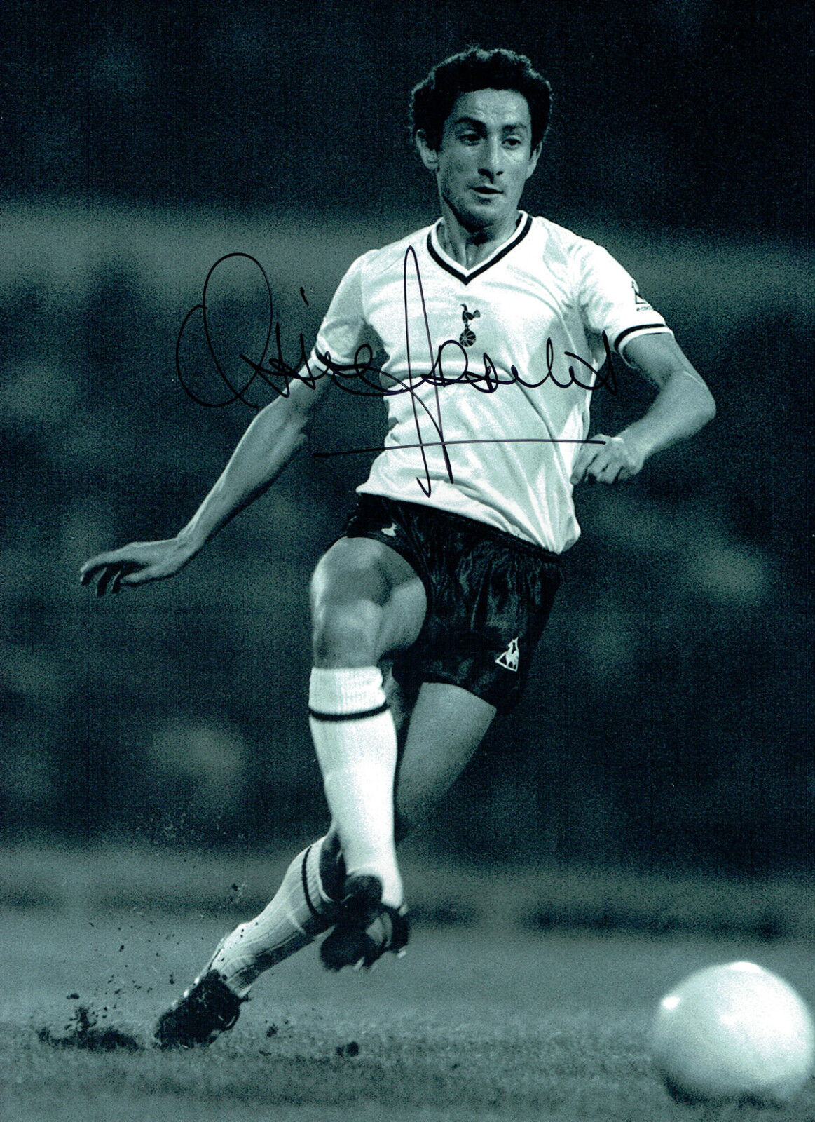 Osvaldo OSSIE ARDILES Signed Spurs Legend Autograph 16x12 HUGH Photo Poster painting AFTAL COA