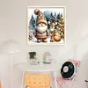 Christmas Gnomes And Elk-11CT Stamped Cross Stitch 40*40cm/15.75*15.75in tapestrymarket