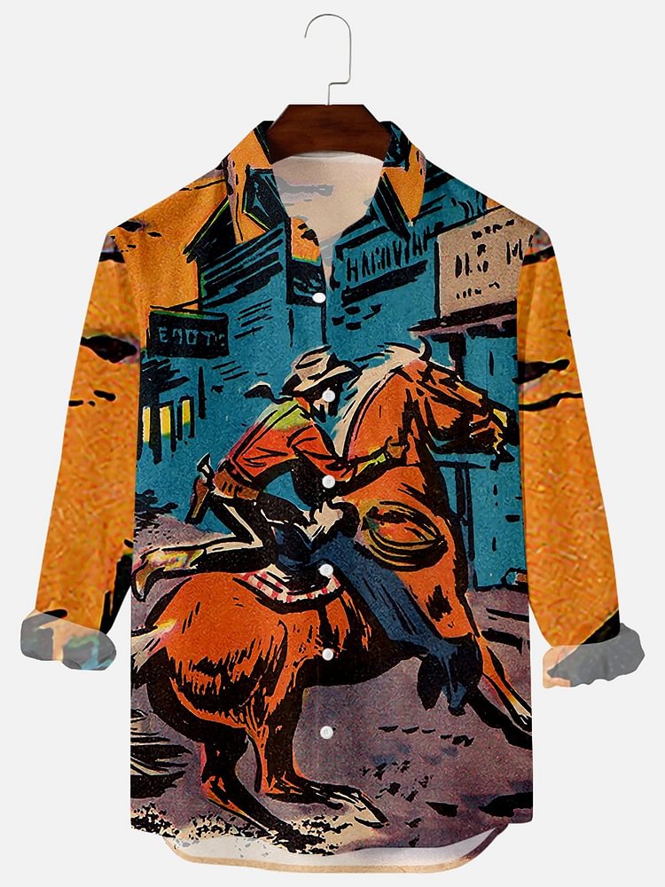 Tribal Shirt Collar Shirts & Tops