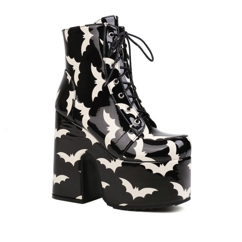 High Heel Boots With Ankle Strap At The Front-PABIUYOU- Women's Fashion Leader