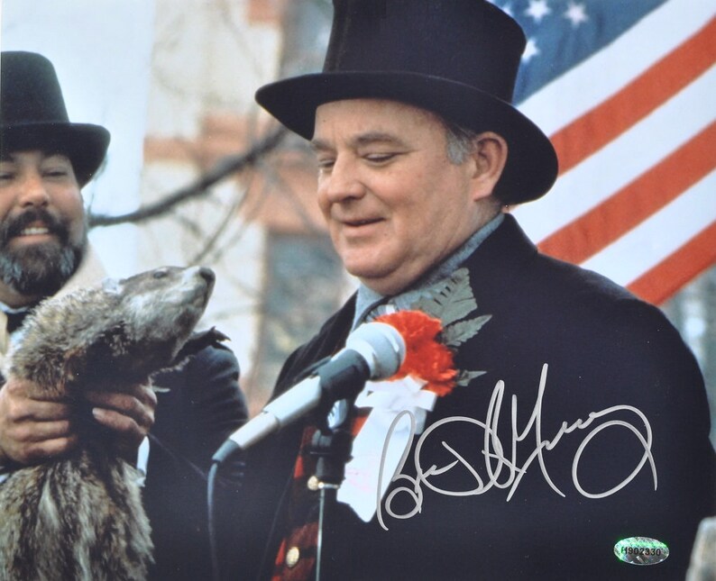 Brian Doyle Murray GROUNDHOG DAY 8x10 signed color Photo Poster painting wcoa