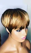 Short Wig 4Inch Bob Straight Hair