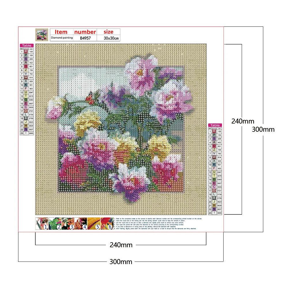 Diamond Painting - Full Round/Square Drill - Animals(30*30 - 50*50cm)