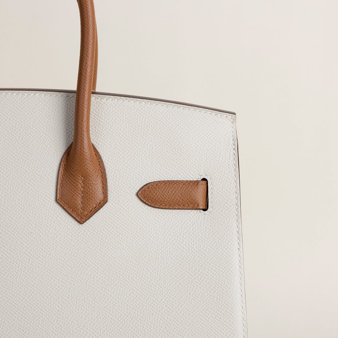 Birkin 30cm Epsom  CC10 Craie/37 Gold  GHW