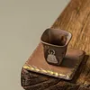 Rock and mineral wabi-sabi style tea cup, master cup, Dunhuang Mogao Grottoes retro Zen-style single cup ceramic tea set, Kung Fu tasting cup