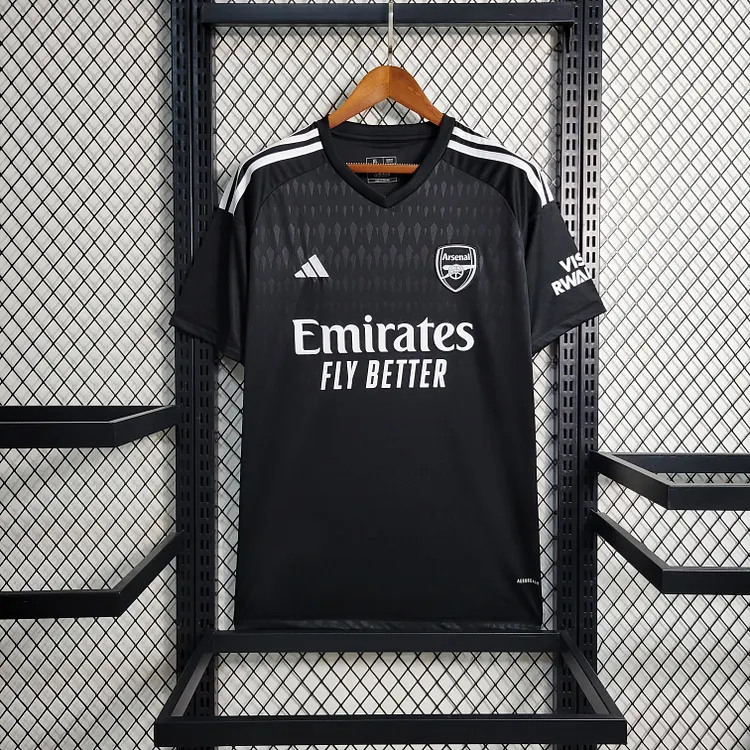 23/24 Arsenal FC Black Goalkeeper Jersey