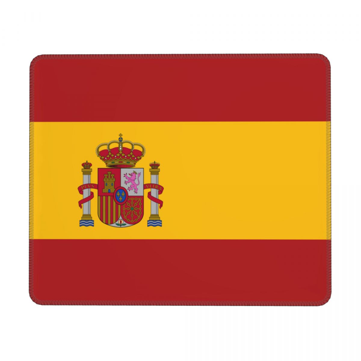 Spain Flag Rectangle Gaming Anti-Slip Rubber Mousepad