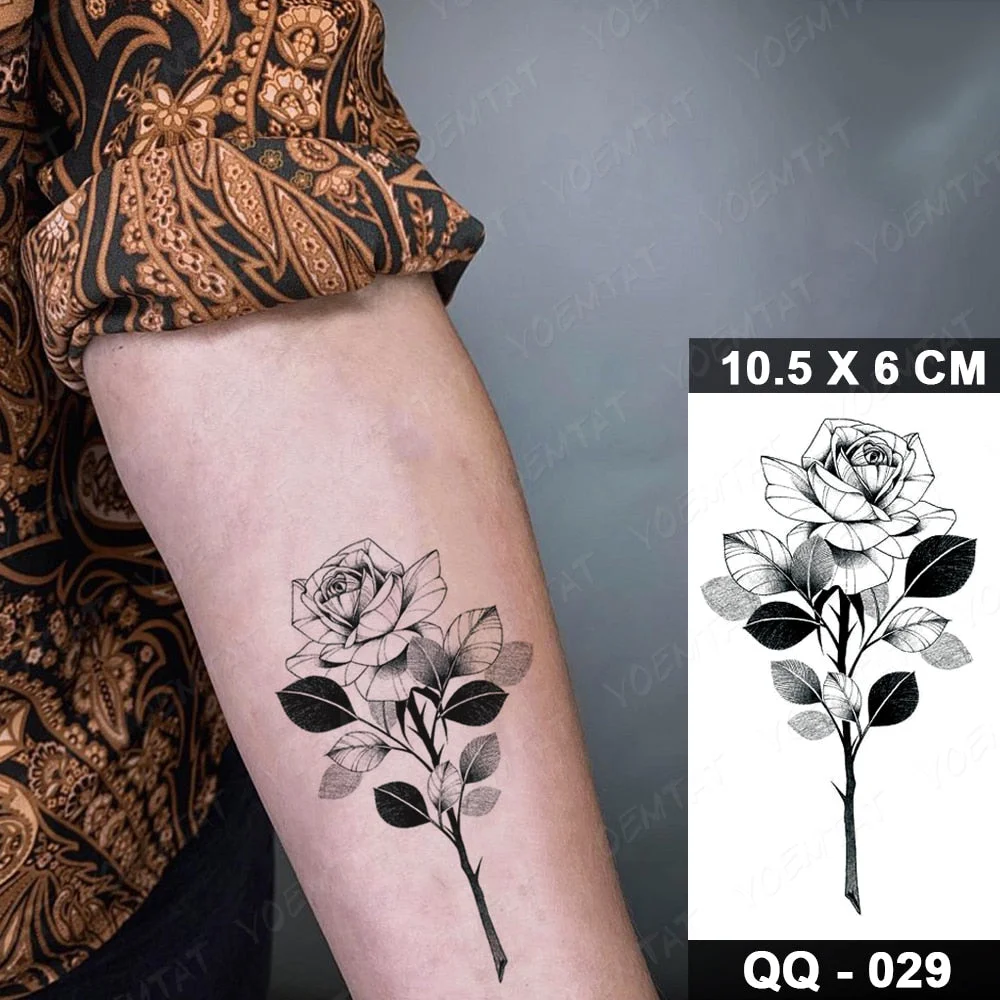 Waterproof Temporary Tattoo Sticker Cloud Lightning Magic Flash Tatoo Small Cute Crystal Hand Wrist Fake Tatto For Body Art