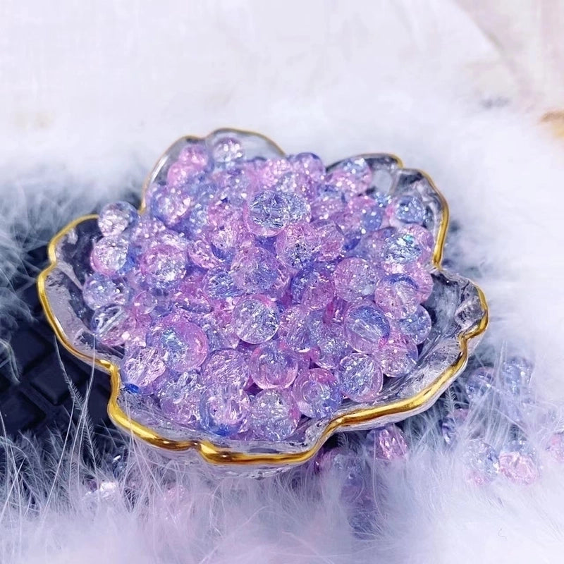 300 Pcs/Package  Glass Solid Color Beads