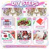Red Butterfly DIY Partial Drill Special Shape Diamond Painting Kit 30x30cm