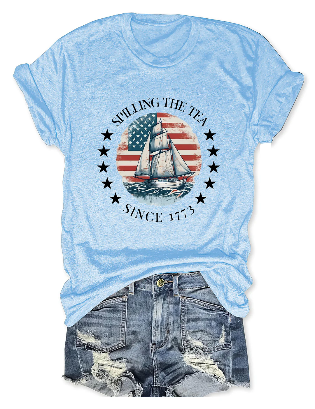 Spilling The Tea Since 1773 T-shirt