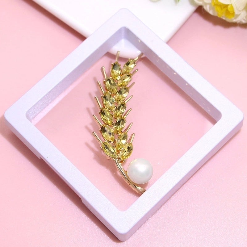 Basic Modern Style Classic Style Pin Animal Flower Alloy Plating Inlay Artificial Pearls Rhinestones Women’s Brooches