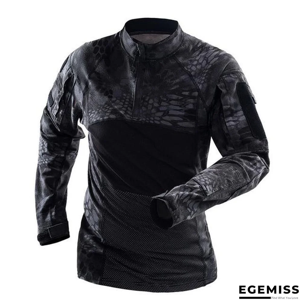 Men Military Tactical Gym Camouflage Army Long Sleeve tee Soldiers Clothing T Shirt | EGEMISS