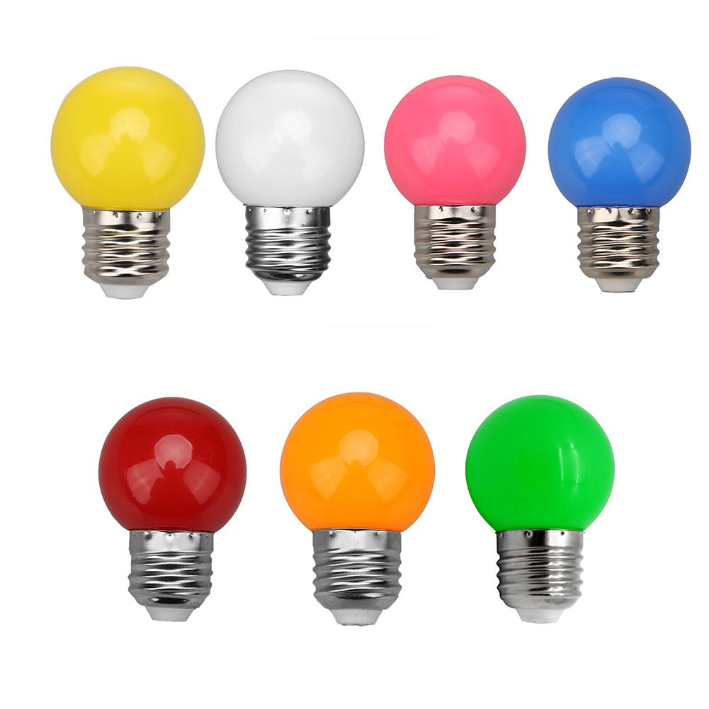 

Colorful Globe Light Bulb E27 3W SMD2835 LED Lamp Bar Home Decor Lighting, Red, 501 Original