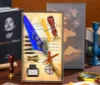 Mechanical quill pen stationery literary retro wax seal set