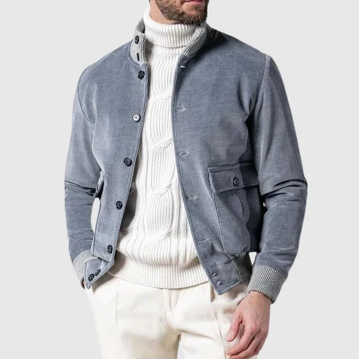 Roberto Russo Corduroy Bomber Jacket QueenFunky