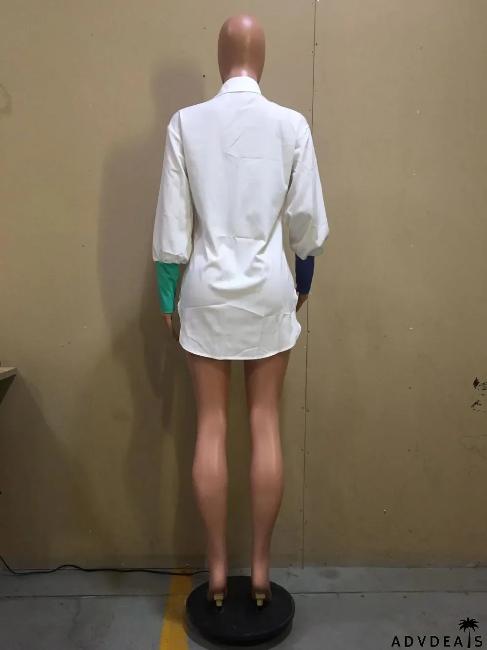 Casual Irregular Long Sleeve Shirt