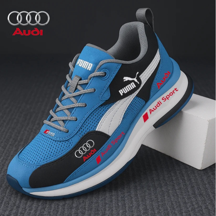 Męskie buty casualowe Audi PUMA są stylowe i wygodne.