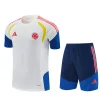 Colombia 26-27 Short-sleeve Tracksuitr White Chandal  