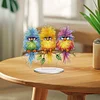 Double Sided Effect DIY Special Shaped Quirky Bird Desktop Diamond Art Kits