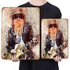 ZZ Top Billy Gibbons - Vintage Metal Signs - 20*30cm/30*40cm - Music