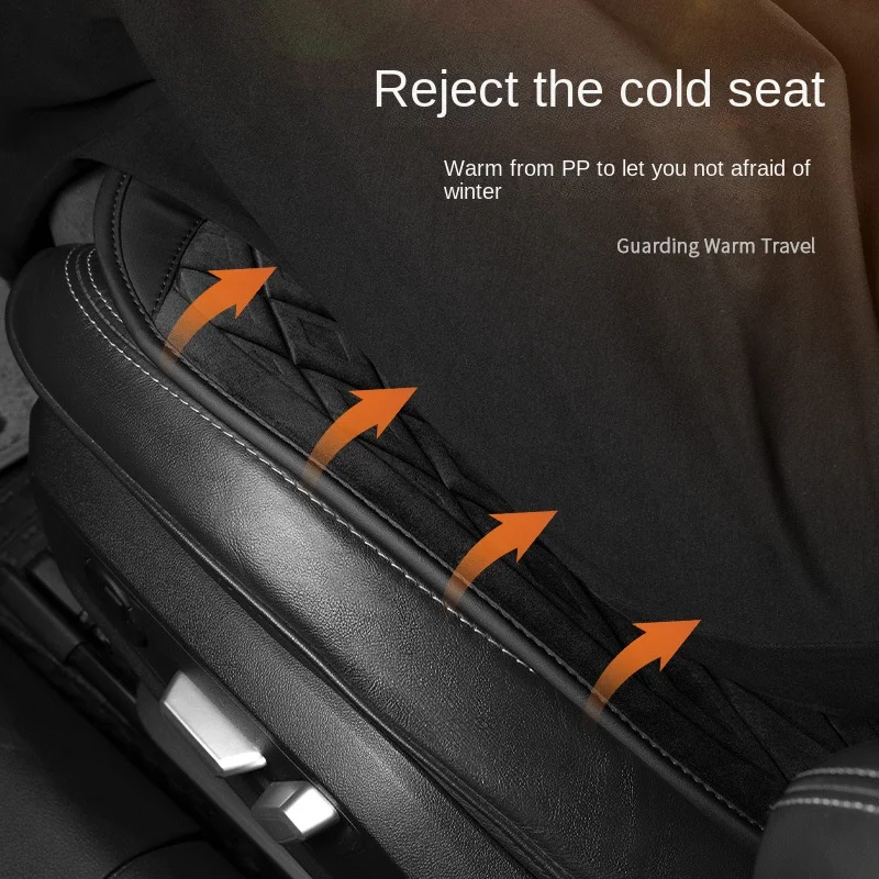 Car diamond plush seat cushion / winter short plush seat cushion