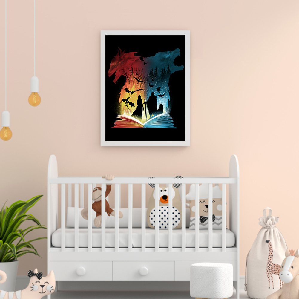 

Harry Potter - Round Drill Diamond Painting, 30*40, 501 Original
