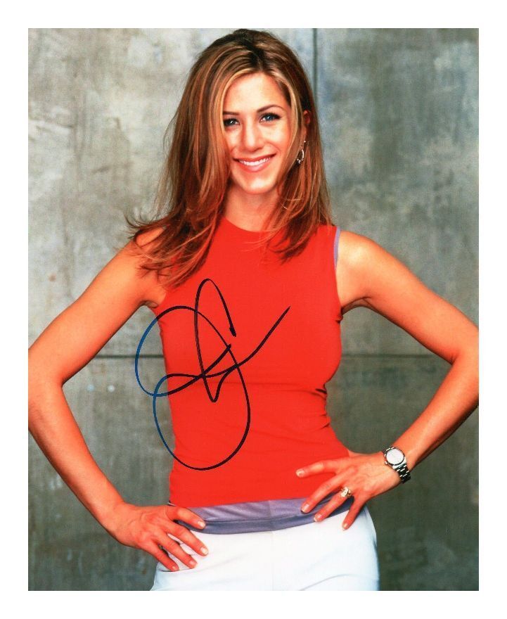 JENNIFER ANISTON AUTOGRAPHED SIGNED A4 PP POSTER Photo Poster painting PRINT 5