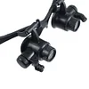 LED Magnifier Glasses Magnifying Headband Eyewear for Jewelers Watchmaker