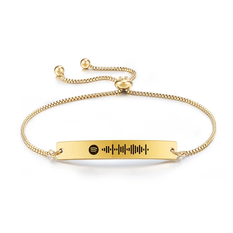 Custom Spotify Code Bracelet Music Bar Bracelet