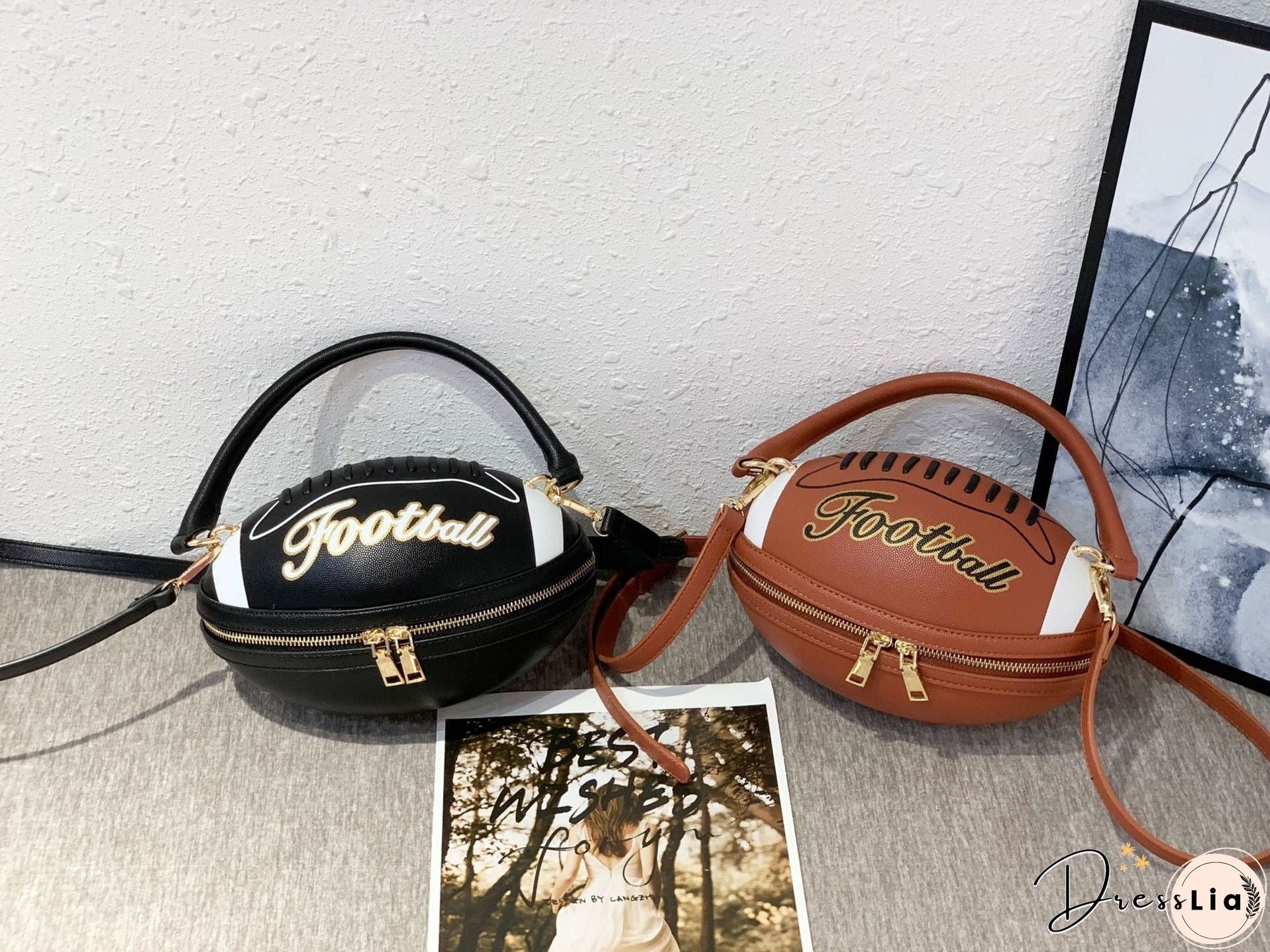 Paziye Ball Shaped Purse Cross Body Handbag Messenger Bag Tote