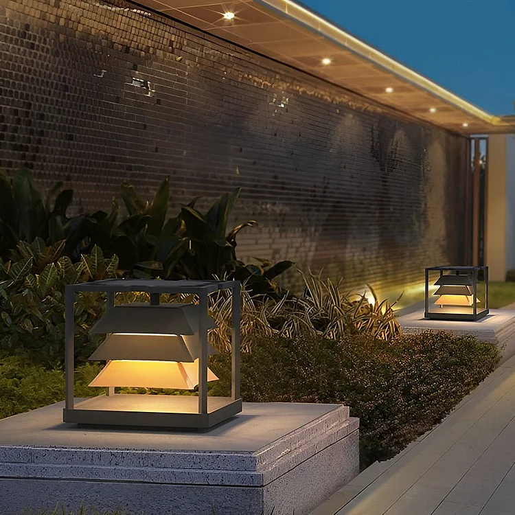 Creative Waterproof Outdoor Post Lights Pillar Light Garden Lights Landscape Lighting - Appledas