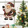 Santa Claus Acrylic DIY Diamond Painting Pendant Double-Sided Print Kit