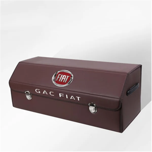 Car Trunk Leather Storage Box