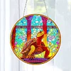 Diamond Painting Stained Glass Turtle Window Hanging Suncatcher