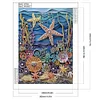 Starfish - Crystal Rhinestone Diamond Painting