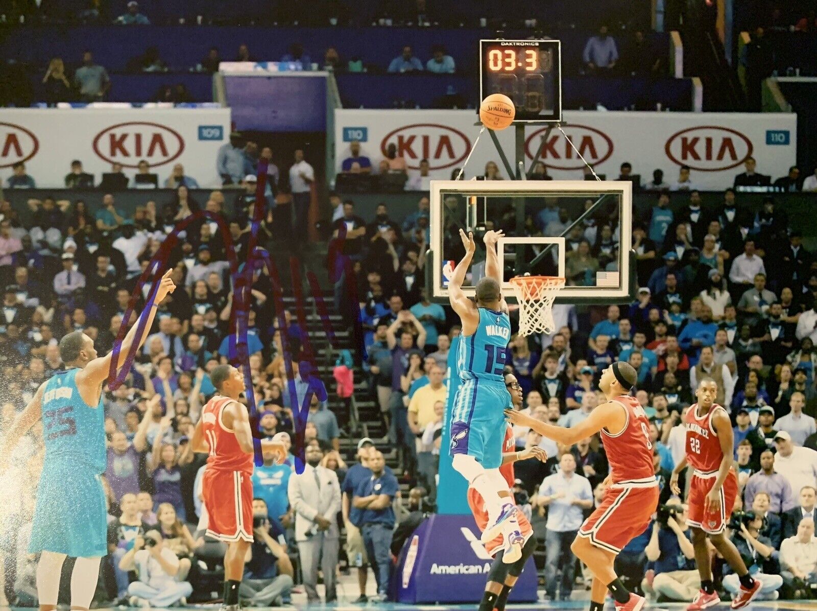 kemba walker Signed Auto 8x10 Photo Poster painting Pic