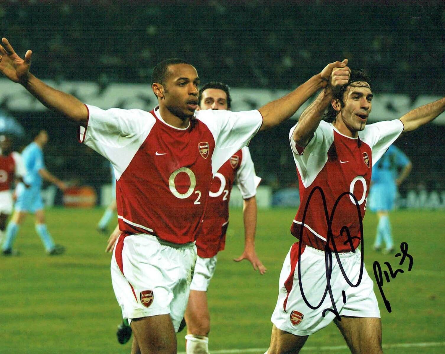 Robert PIRES SIGNED Autograph 10x8 ARSENAL Premier League Photo Poster painting 4 AFTAL COA