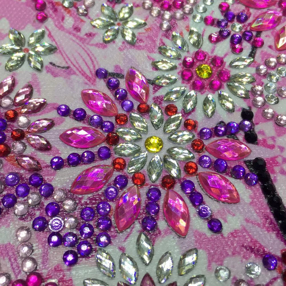 Diamond Painting - Special Shaped Drill - Pink Tree(30*30cm)