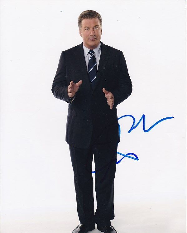 ALEC BALDWIN signed autographed 30 ROCK JACK DONAGHY 8x10 Photo Poster painting