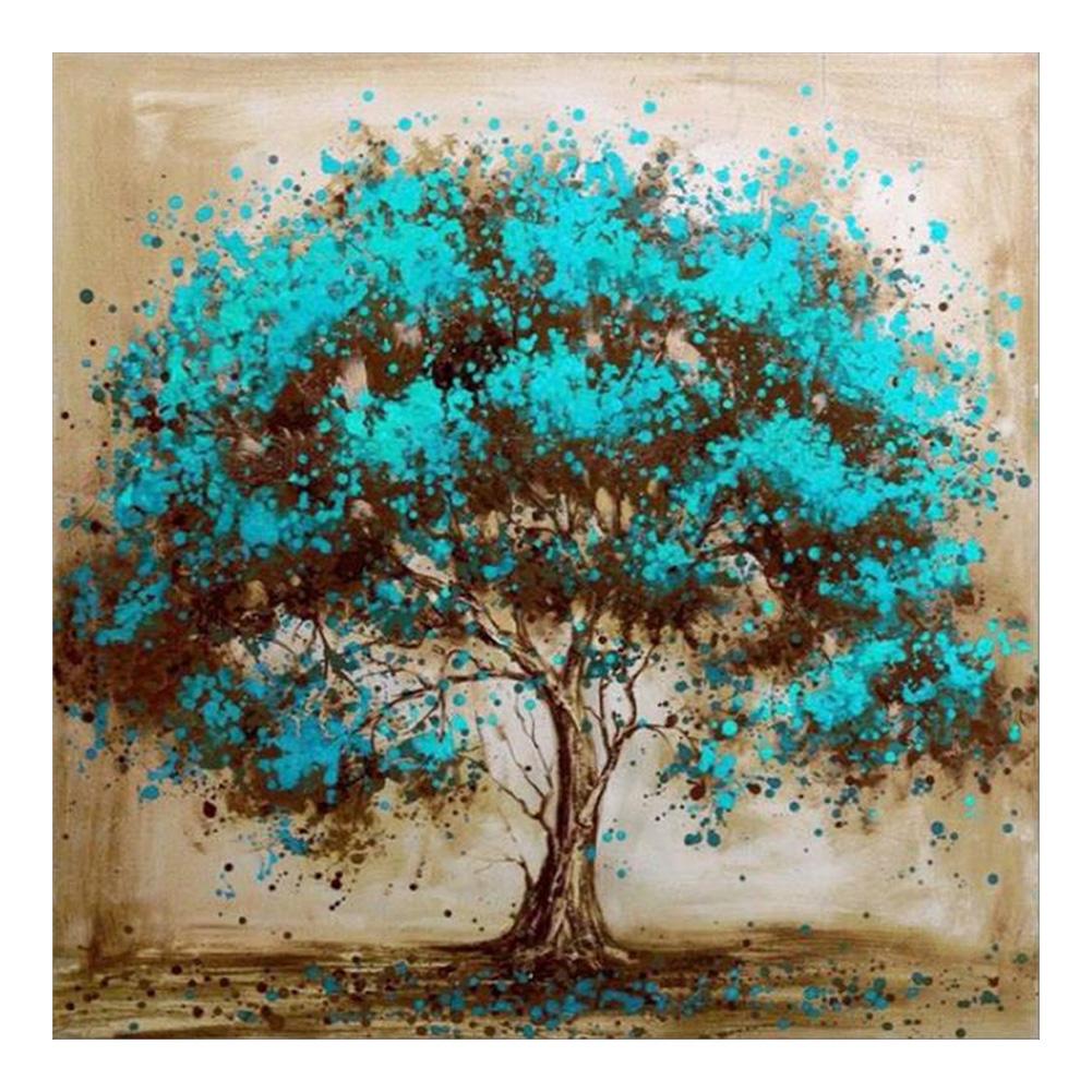 

30*30CM - Lush Tree - Round Drill Diamond Painting, 501 Original