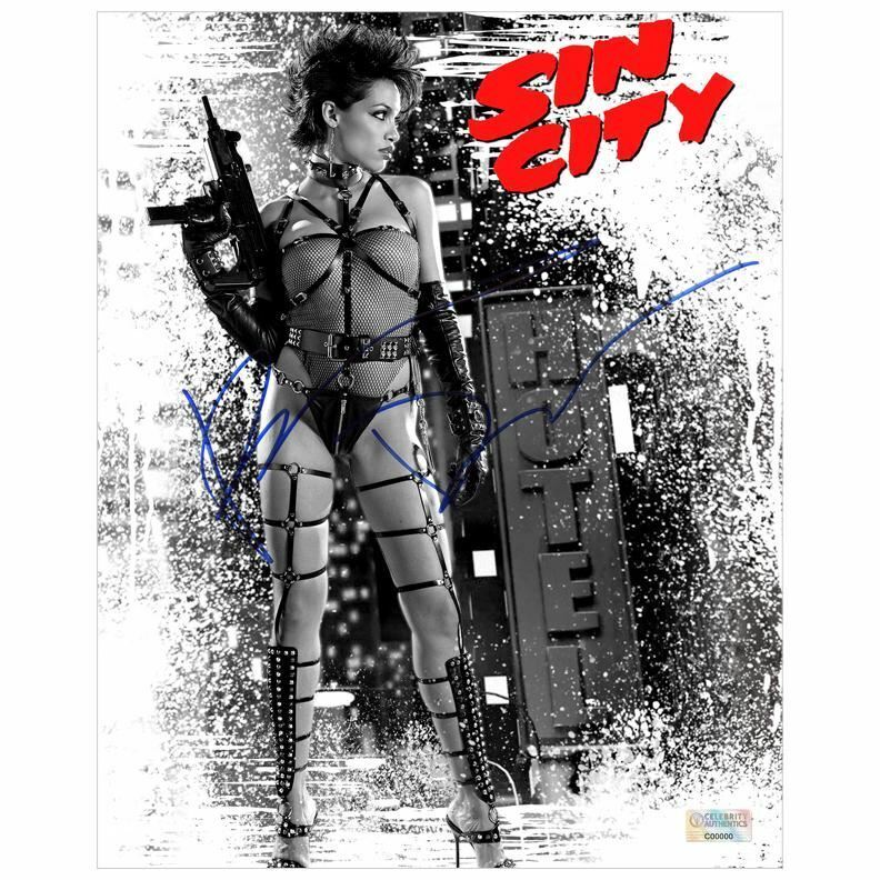 Rosario Dawson Autographed Sin City Gail 8x10 Photo Poster painting