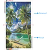 (US Only)5D DIY Full Round Drill Diamond Painting Beach Kit Home Decor Art Craft 40x70cm