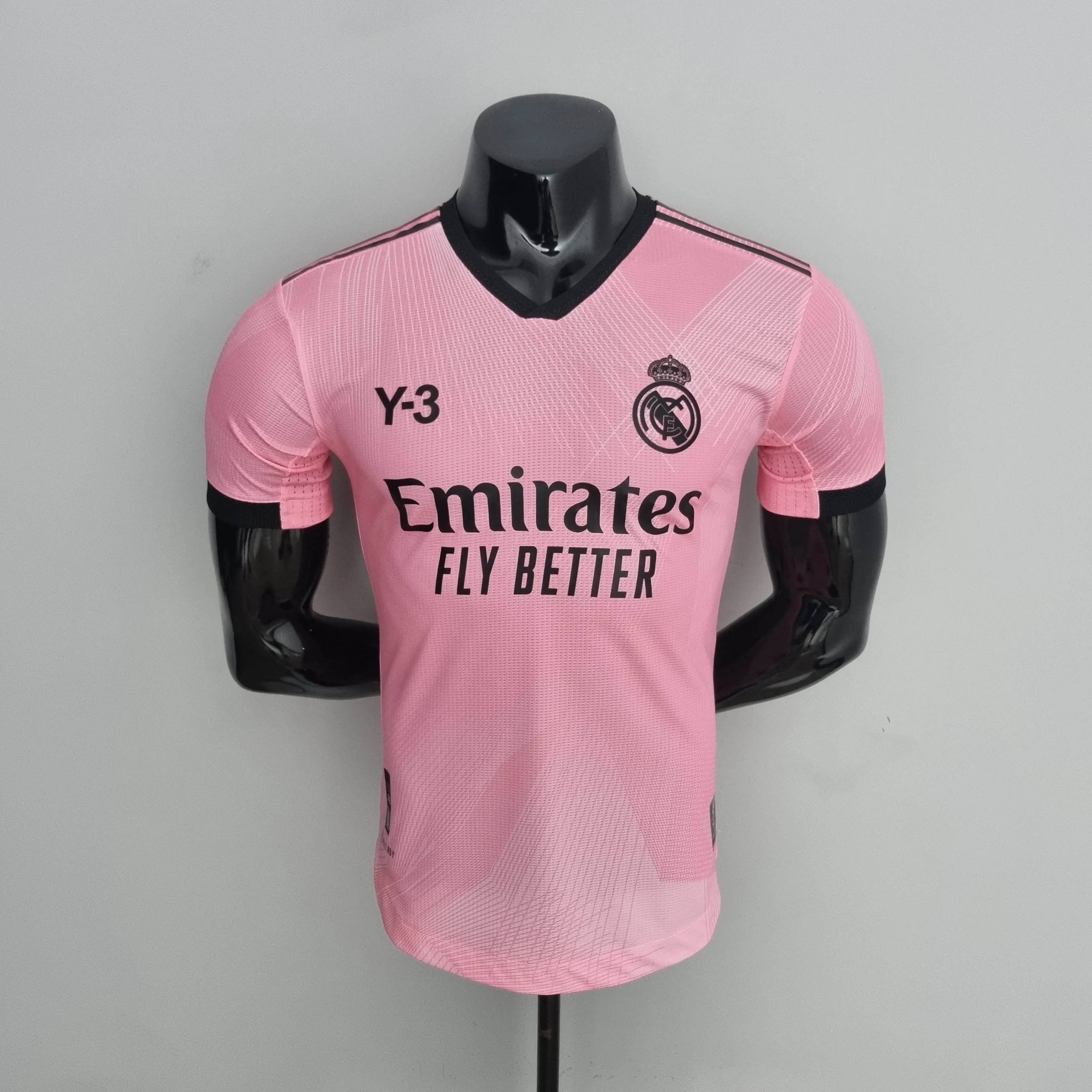 2022 Real Madrid Y-3 Special Edition Pink Player Version Football Shirt