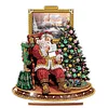 Diamond Painting Wooden Santa Tabletop Ornaments Kit for Table Office Decor