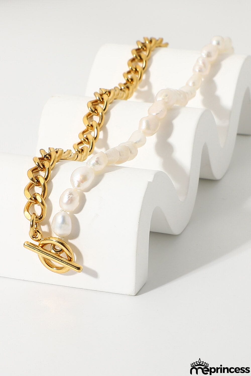 Dream Life Pearl Chunky Chain Necklace